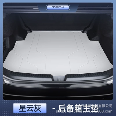 Modified Decorative Trunk Mats – Trunk Mat - premium-selection-nebula-gray-tail-box-main-pad-waterproof-and-anti-wrinkle-mercedes-benz-e-class-25-models-260l300l