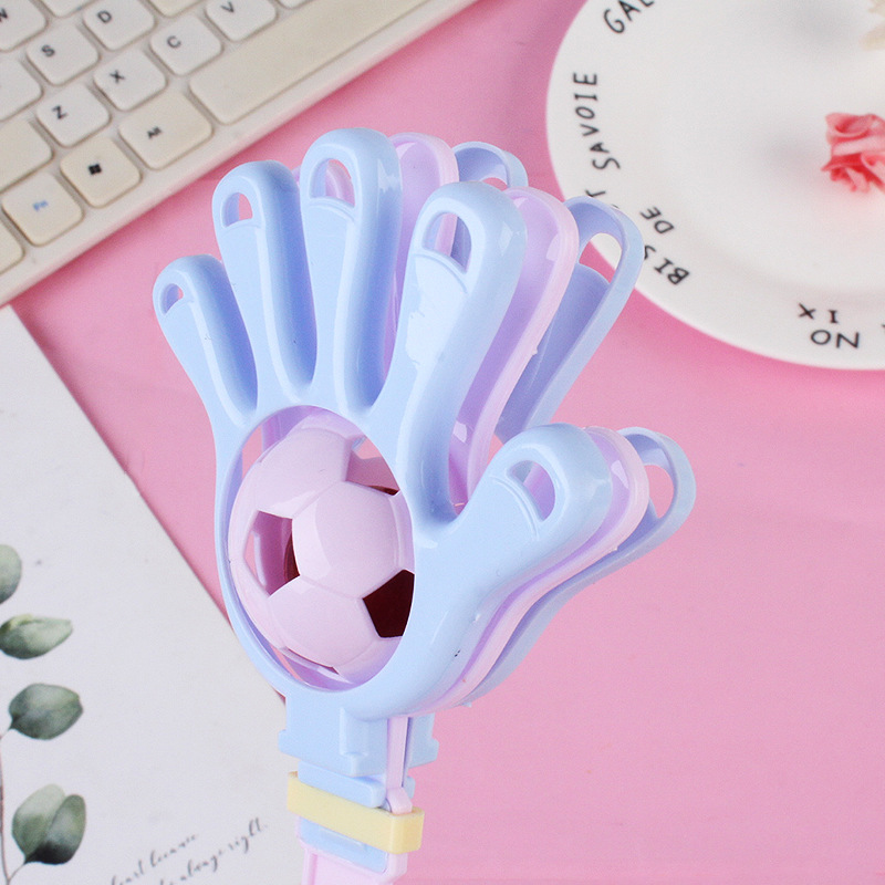 Children's football hand bell clap Palm 0-3 year old infant parent-child interaction clap music educational toys