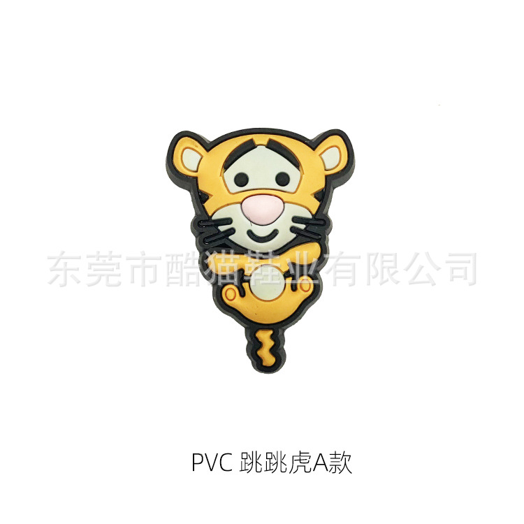 Nuevo estilo agujero zapatos flor lindo zapato hebilla carlochi zapatos accesorios dibujos animados agujero zapatos decoraciones accesorios animal mundo