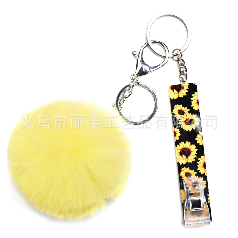 Revisor de tarjetas transfronterizo sin contacto Spot extractor de tarjetas de uñas largas Llavero extractor de tarjetas de combustible