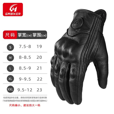 Motorcycle Safety Supplies: Cruising Harley Rider Motorcycle Gear - 302-black-windproof-model-domestic-sheepskin-soft-and-comfortable-s