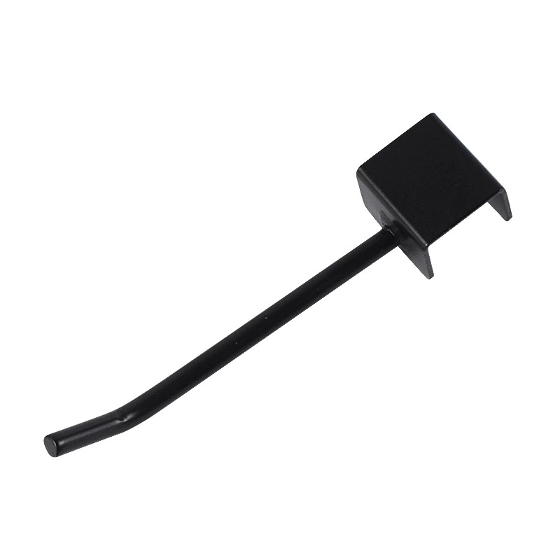 Заводская карта 2,0 квадратная трубка крючок аксессуары для мобильных телефонов дисплей крючок супермаркет круглосуточный магазин металлический крючок для полки