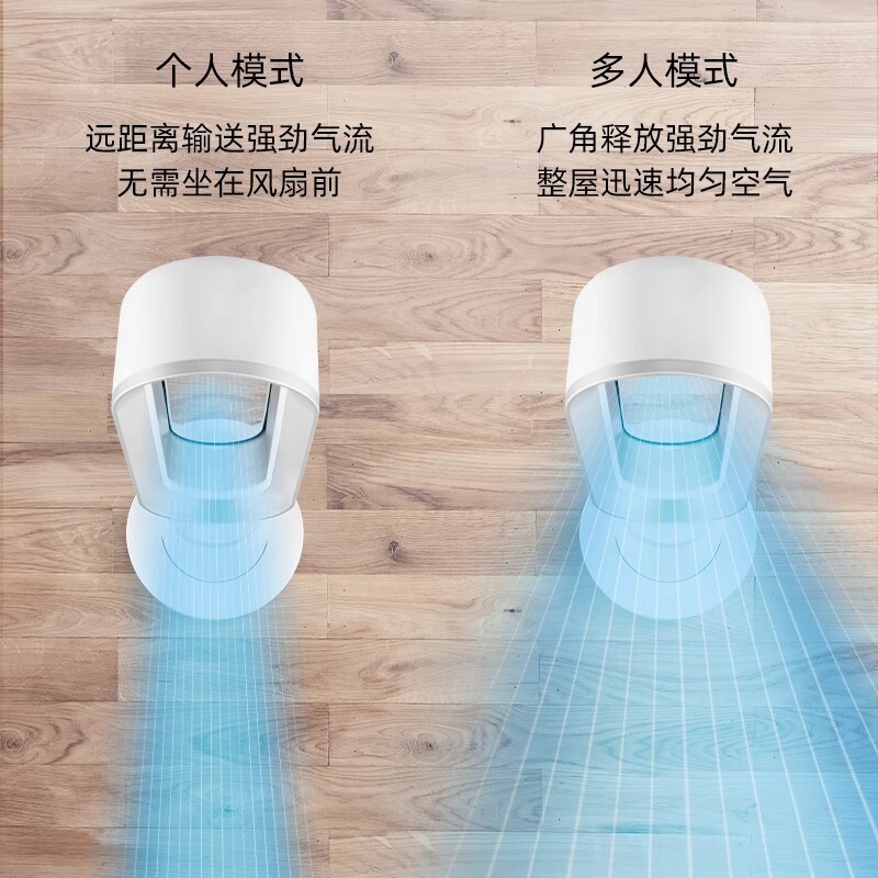 Geku ブレードレスファン冷暖房両用温風電動ファン床置き家庭用空気循環リモコンファン|undefined