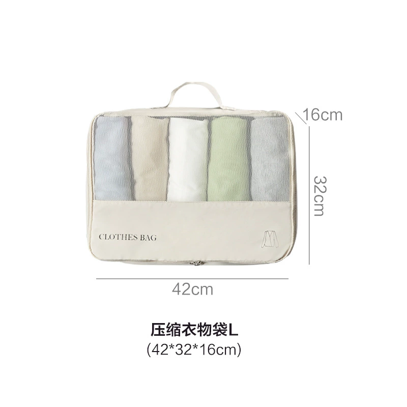 Storage system, set, suitcase for traveling, folding pack, underwear, storage bag