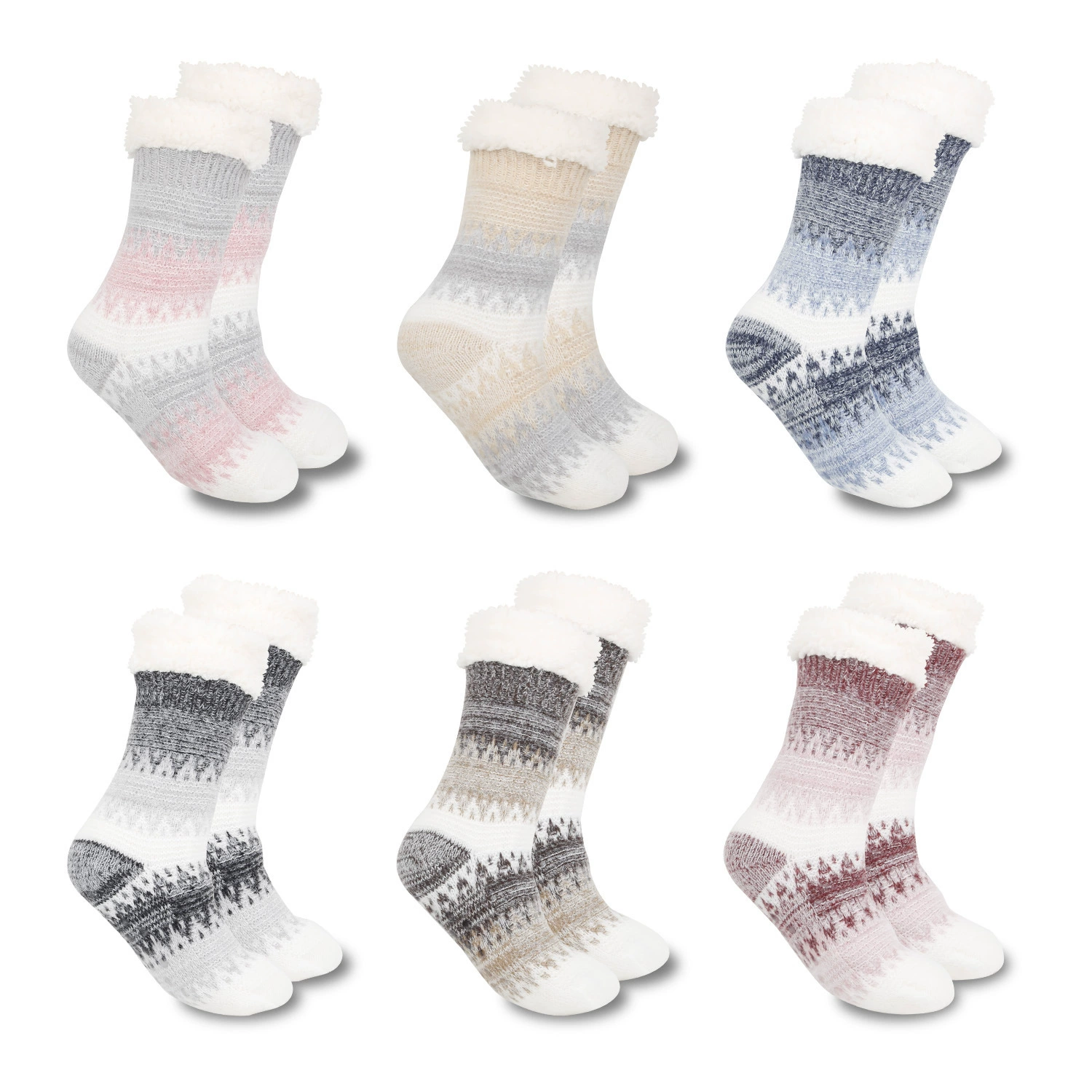 Новые плюшевые утолщенные теплые носки для мужчин и женщин зимние межкомнатные носки для сна носки напоенные носки