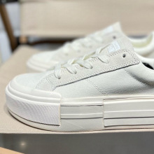 莆田美奇UU鞋悠游cruise解构厚底70plus松糕底低帮帆布鞋面包鞋