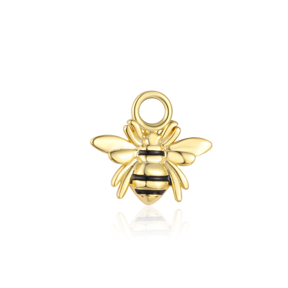 1g Weight Pendant Jewelry Making Type Charms Classification 1 Piece Quantity 925 Sterling Silver Material Geometric, Bee, Notes Pattern All Seasons Season Polished Finish Plating Design Simple Style Style 1 Piece 925 Sterling Silver Geometric Bee Notes Polished Pendant Charms 2
