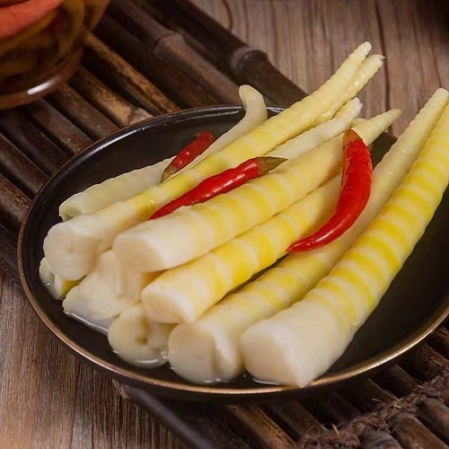 Chongqing style 100g pickled sansho pepper bamboo shoots sour and spicy tender bamboo shoots pickled pepper shoot tips ready-to-eat spicy snacks