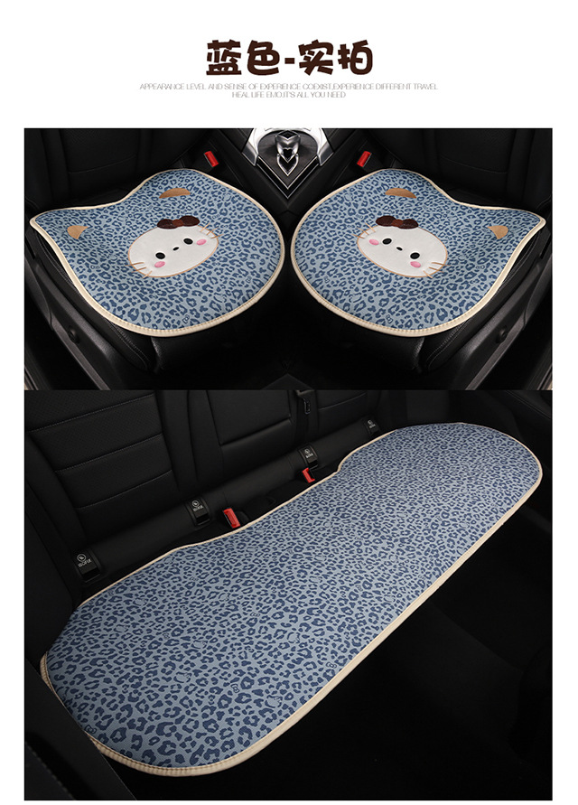 Car Headrest and Lumbar Support Cartoon Kt Cat Headrest Pillow, Car Headrest for All Seasons, Lumbar Pillow, Neck Pillow, Car Headrest