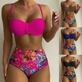 比基尼;连体泳衣;三件套泳装
