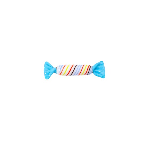 Creative Colorful Striped Candy Glass Craft Ornament for Home Office Desk Decoration Car Decorations
