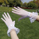 Vintage Lolita Lace Lace Gloves Women's Thin Hollow Mesh Nightclub Bar Spice Girl Sexy Internet Celebrated Photo
