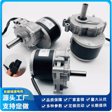 直流有刷低速二级减速电动车电机24V250W轮椅电机120/75转
