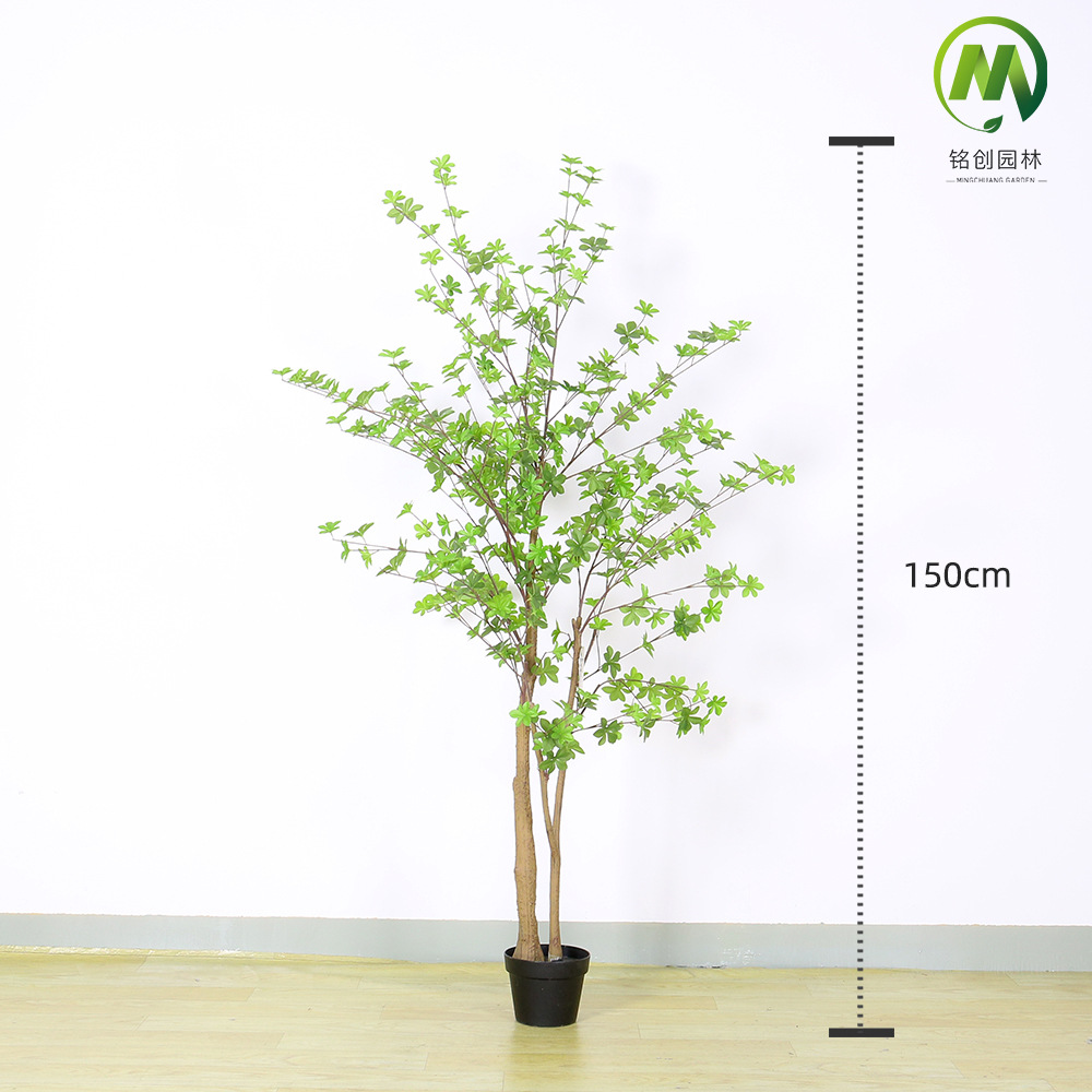 Artificial campana árbol bonsai Estilo nórdico decoración interior artificial planta verde