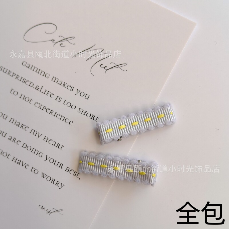 1 価格) 新しい 3.5 センチメートルポップコーンレースオールインクルーシブダブルフォーククリップ diy コントラストカラーのヘアピン素材ジュエリーアクセサリー|undefined