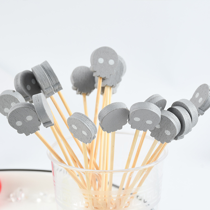 Animales de dibujos animados de azúcar calabaza tijeras anillo de flores de ficha de sushi cuentas de horquilla de frutas al por mayor