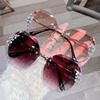 Fashionable sunglasses, sun protection cream, glasses, 2023 collection, fitted, internet celebrity, UF-protection, Korean style