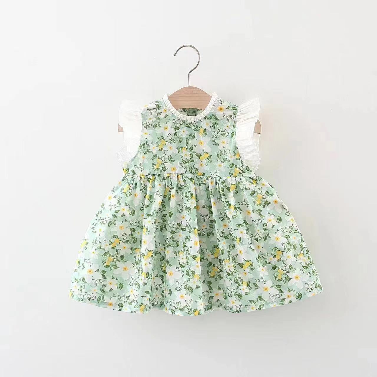 dress Green Flora Dress