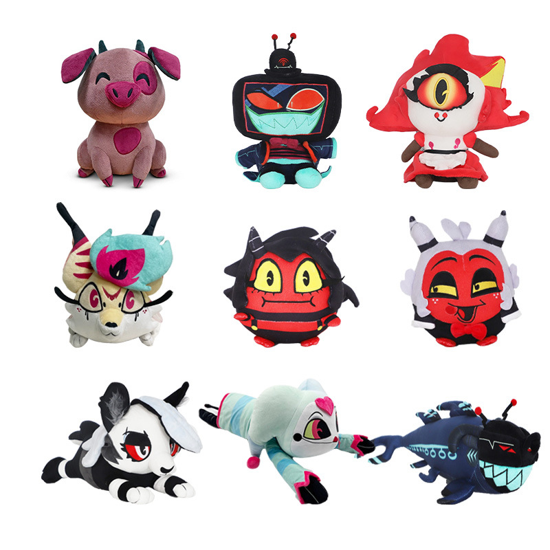 Cross-border new Helluva Boss plush toy game doll peripheral hot sale plush doll