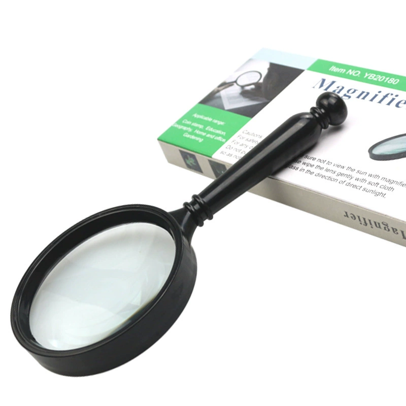 Пожилые люди чтение увеличительное стекло круглая ручка дизайн ручной тип дом престарелых выставка подарки Ювелирные изделия антикварная оценка