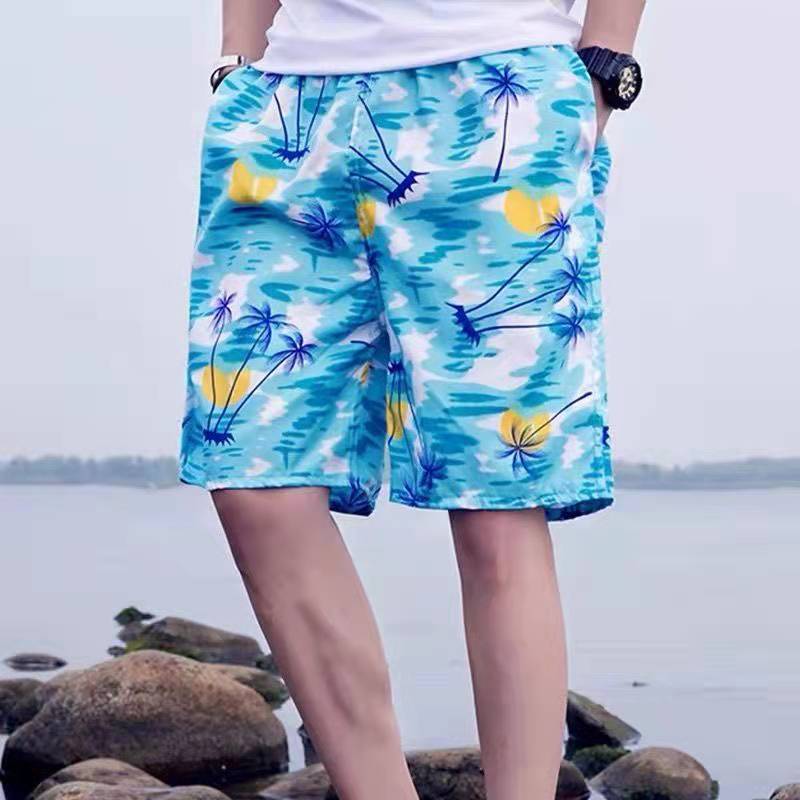 2022 Summer Beach Pants Men's Casual Loo...