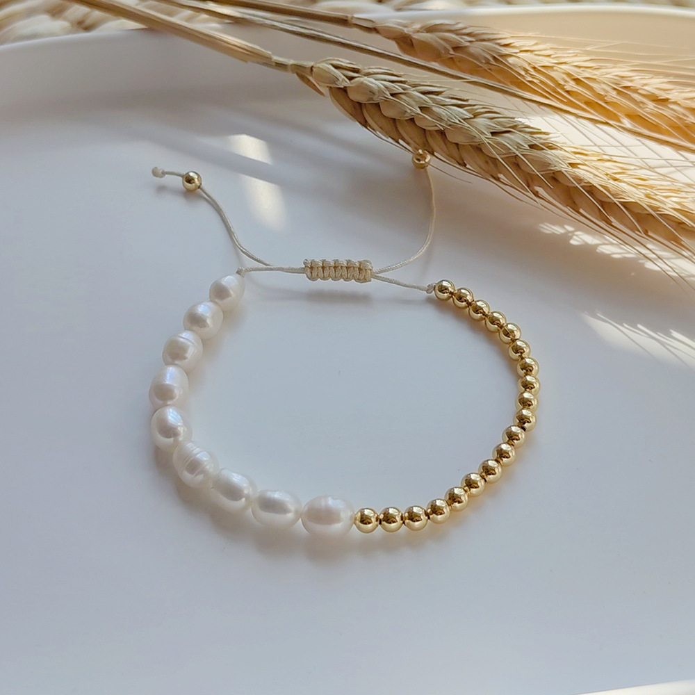 Fashion Star Eye Pearl Handmade Bracelets display picture 4