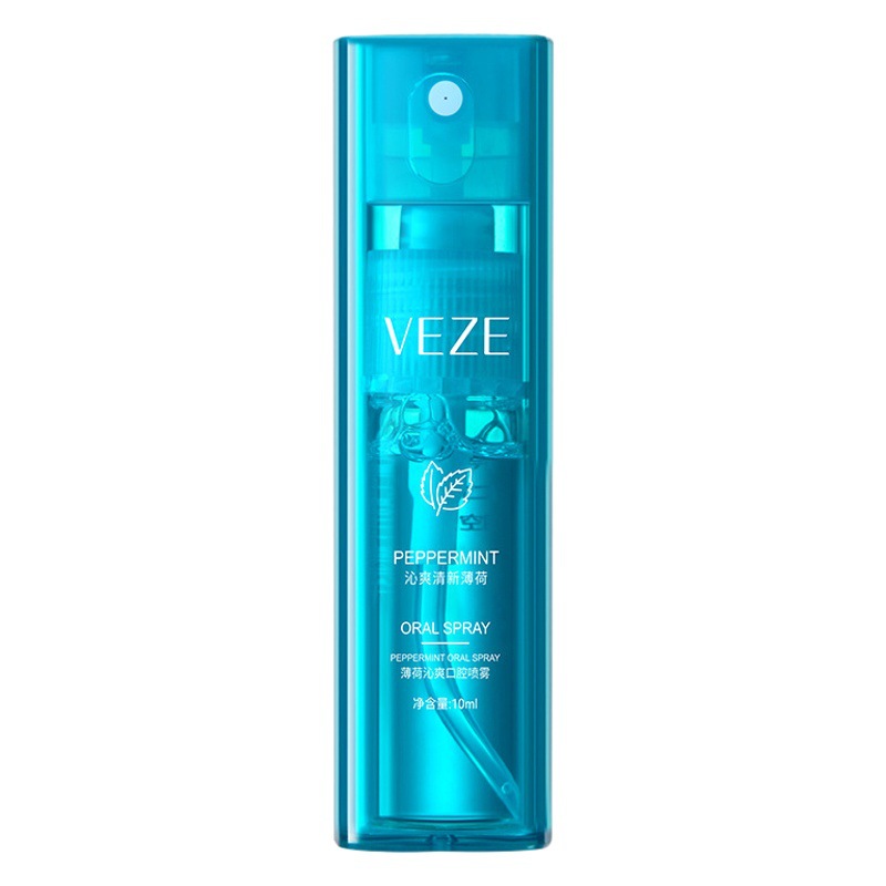 Spray Bucal de Menta con Aliento Fresco para Cuidado Bucal