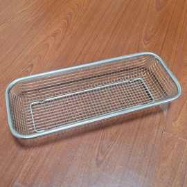 不锈钢筷子篮筷子收纳篮餐厅餐具篮多用方框网篮厨房刀叉勺沥水篮