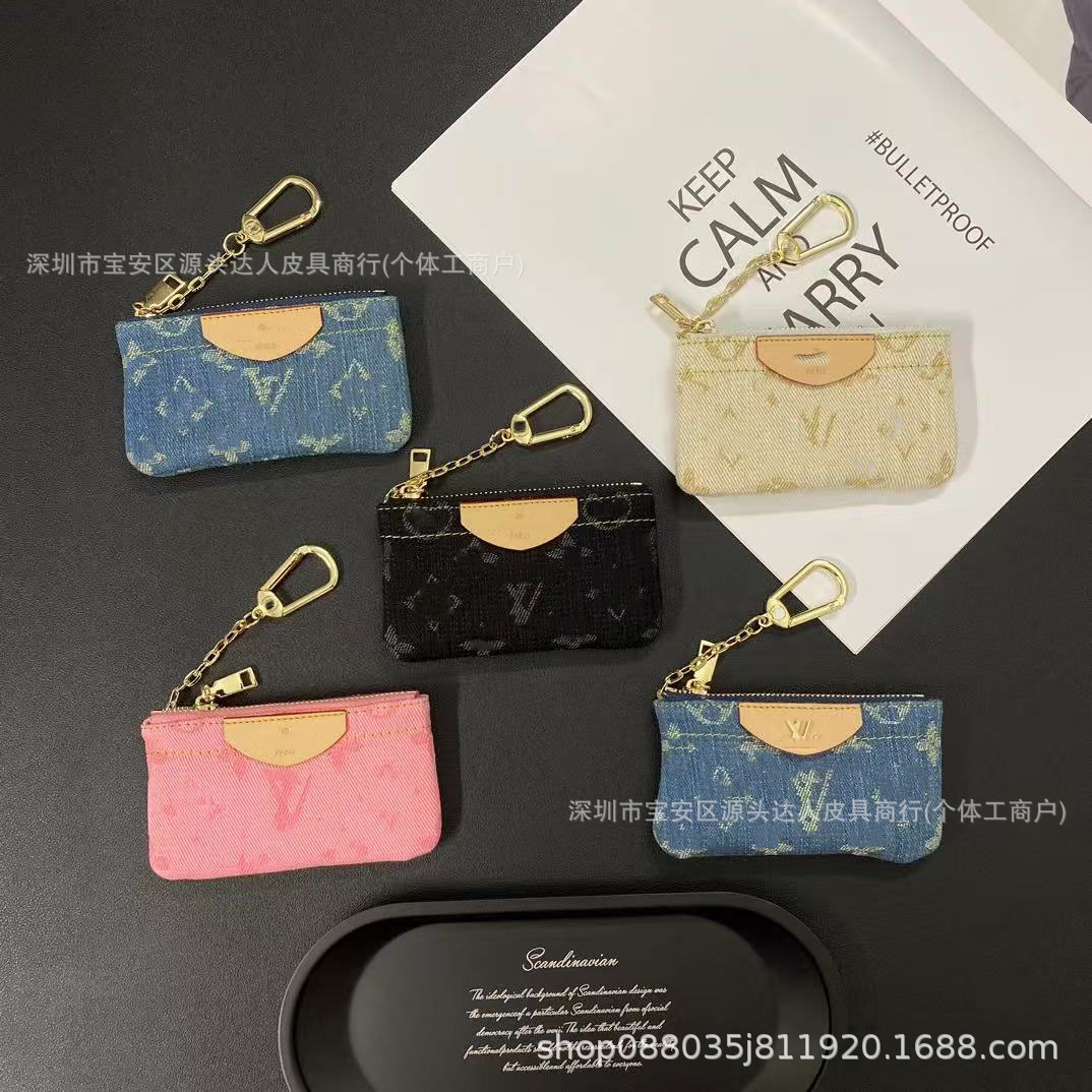 经典插卡零钱包欧美时尚大牌装钥匙卡包外贸包批发直销女士手拿包