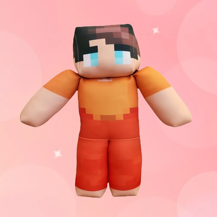 跨境新品milo and chip plush 游戏周边毛绒玩偶公仔|undefined