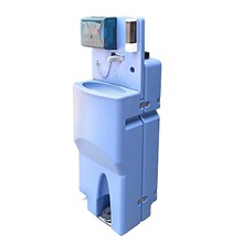 Toppla foot pump outdoor mobile portable hand wash station