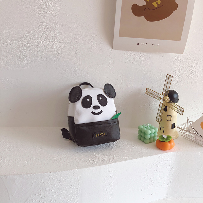 Lindo Panda mochila para niños 2022 nueva mochila de bebé de dibujos animados de jardín de infantes Mochila pequeña para niños