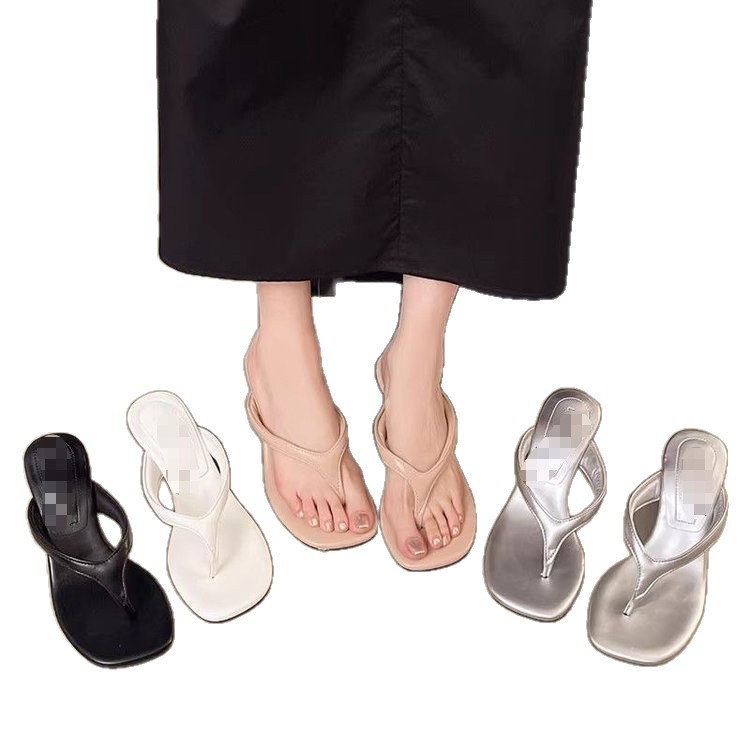 2026 nuevo estilo francés de hadas con falda de tacones altos zapatillas frías de verano image 6