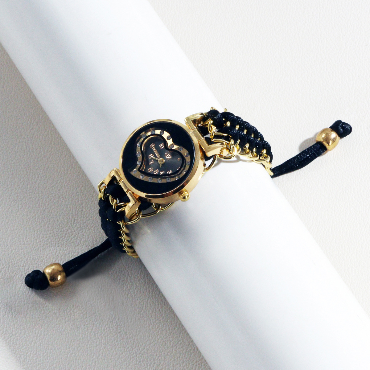 Gold shell black face