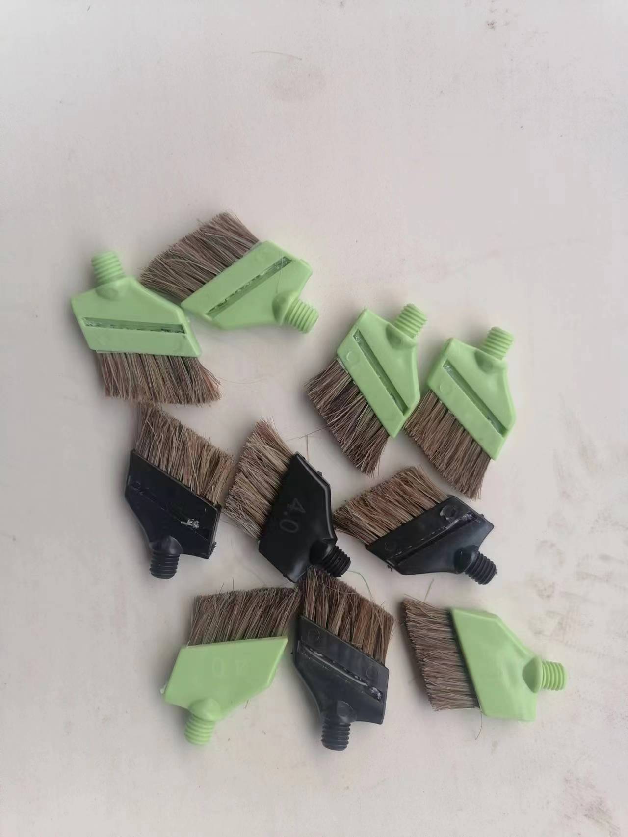 鞋机刷胶斜口刷头工业刷空心牙刷头可换型刷头鞋大底刷头其他无