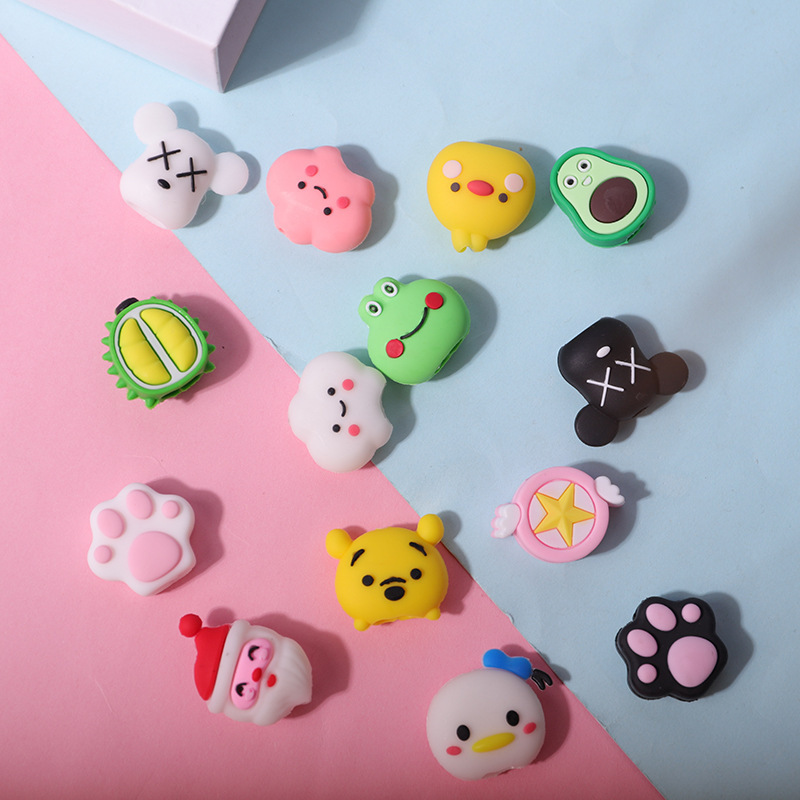 Spot Data Cable Protective Cover Cartoon Cute Environmentally Friendly Pvc Soft Glue Anti-Wear Apple Android Universal Cable Bite