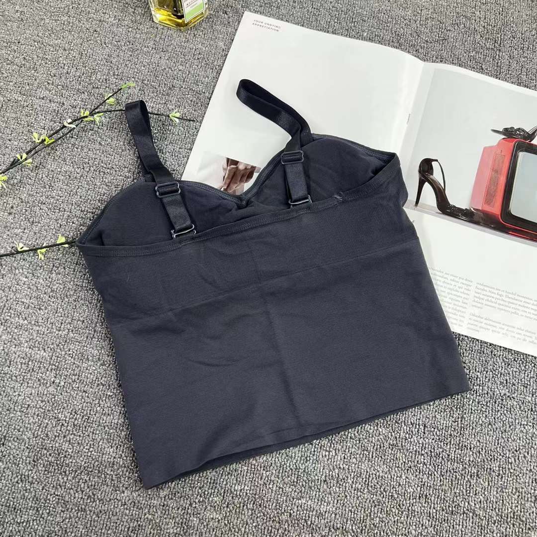 Nueva Seamless alta elástico Sling belleza de las mujeres chaleco inalámbrico yoga sujetador ropa interior deportiva al por mayor image 5
