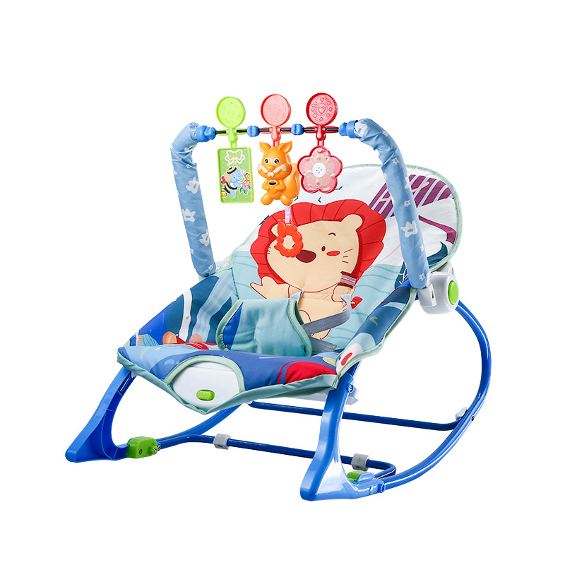 Silla mecedora multifuncional de vibración para bebés, sillón de descanso para bebés recién nacidos, dispositivo de sueño tranquilizador, música eléctrica mecedora