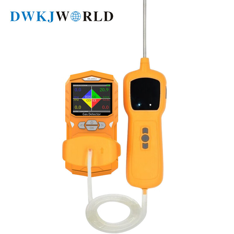 达万DWKJWORLD 彩屏款四合一气体检测仪 DW2261 套