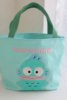 Cartoon lunch box bag with zipper for mother and baby, small bag, purse, food bag