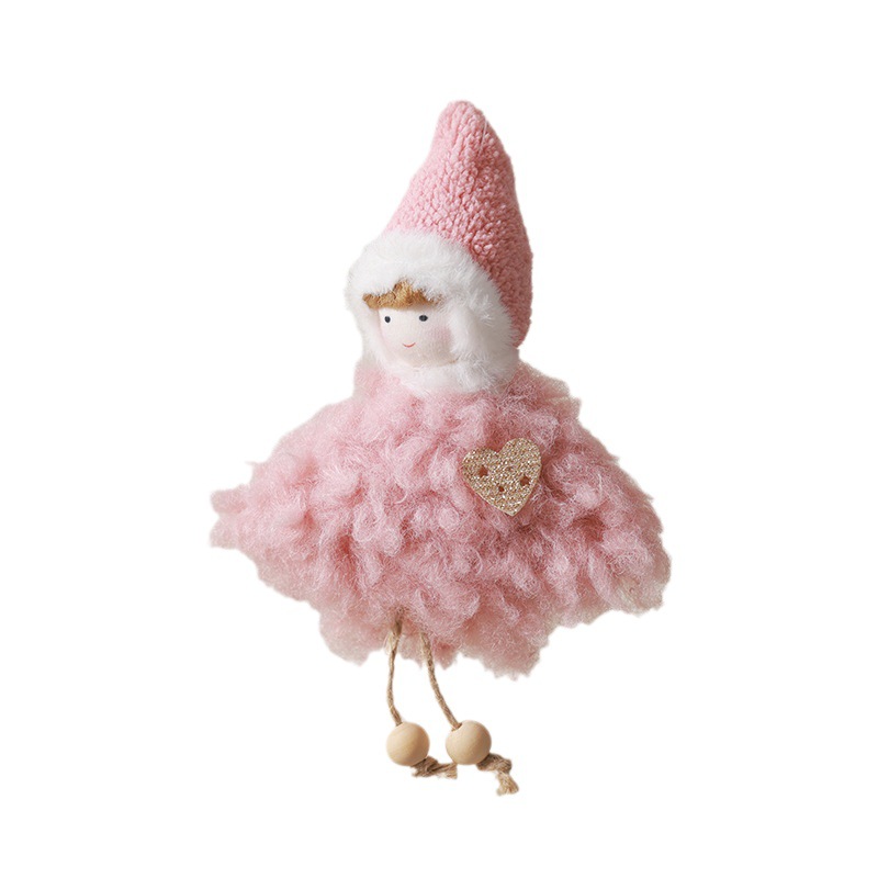 Nuevo ángel muñeca transfronteriza encantadora chica creativa colgante de peluche decoración del árbol de Navidad colgante de Navidad