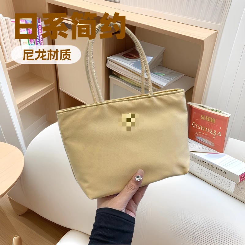 春夏新款尼龙百搭mini手提小包包女通勤手拎包斜挎包迷你小包批发