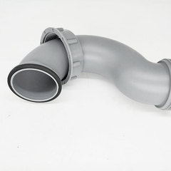 Anti-odor U-shaped water seal water bend sink drain accessories anti-insect and anti-return smell drain pipe accessories 50/58 