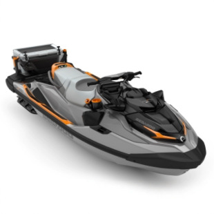 Seadoo Commemorative Edition 170 Shark Gray + Vibrant Orange Frp Motorboat Water Sports Boat Fishing Boat
