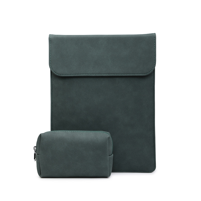 Vertical splicing beautiful sheep bar-dark green (inner bag + power bag)