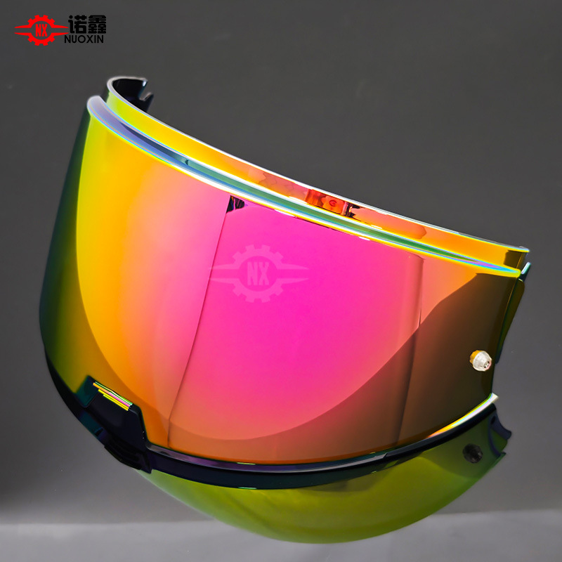Suitable for Ls2 Ff906 Helmet Lens Reveal Back Flip Helmet Accessories New Multi-Color Color Changing Film Anti-Fog Sticker