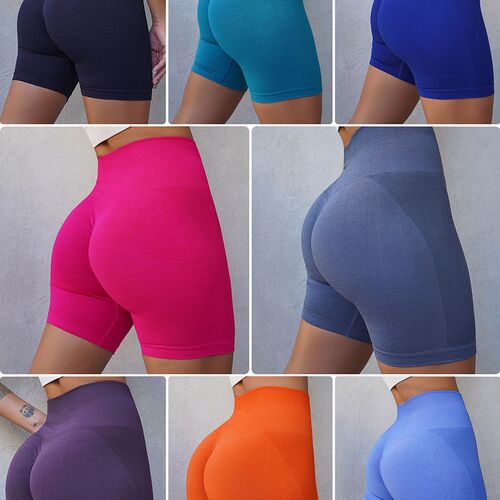 Carefully selected cross-border yoga wear sports trousers alphalete peach hip pants quick-drying fitness yoga shorts for women