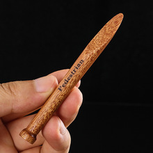 便携花梨木烟斗压棒简易实木烟斗填草工具配件烟斗压烟器手工打磨