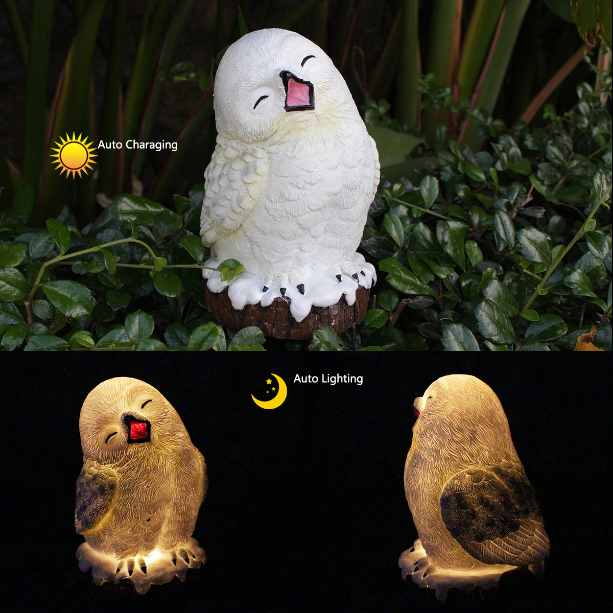 led solar outdoor lamp courtyard waterproof lawn lamp garden layout decoration grass ground plug landscape animal lamp