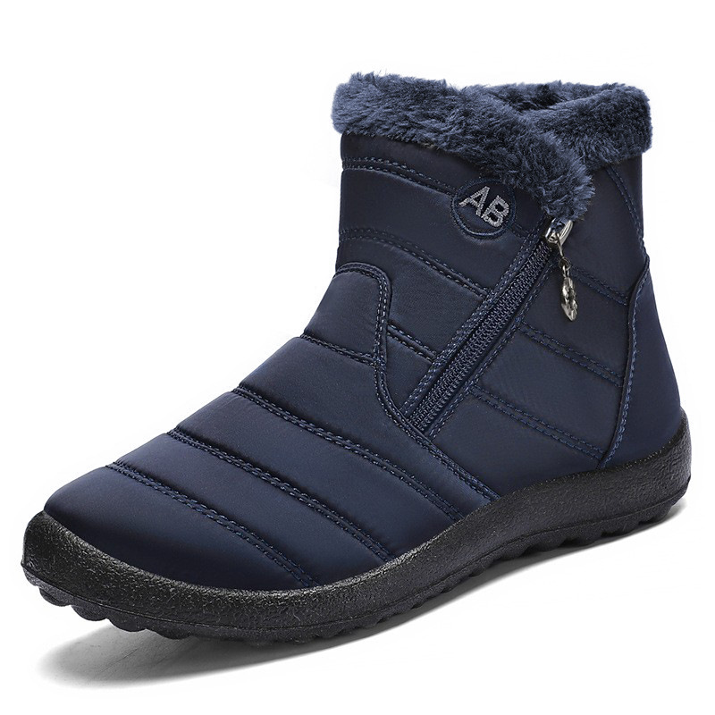 Zapatos de algodón de mujer, botas de algodón de poliuretano, nuevas botas de algodón, calentamiento, botas de nieve, botas de algodón cómodas